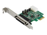 StarTech.com 4-Port Pci Express Rs232 Serial Adapter Card, Pcie Rs232 Serial Host Controller Card, Pcie To Serial Db9 Card, 16950 Uart, Desktop Expansion Card, Windows, Macos, Linux Full/Low-Profile Brackets (Pex4s953) Adaptateur Serie Pcie Rs-232 Taille - Image 1