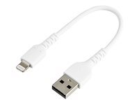 StarTech.com - Câble USB-A vers Lightning - 15cm - Blanc - Image 5