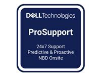 Dell Effectuez une mise  niveau de 3 ans Basic Onsite vers 5 ans ProSupport - contrat de maintenance prolong - 5 annes - sur site