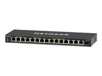 NETGEAR Plus GS316EP - commutateur - 16 ports - Gere