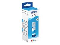 Epson EcoTank 113 - cyan - original - recharge d'encre