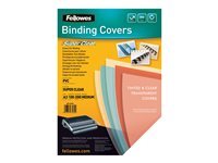 Fellowes Superclear PVC - 100 unites - couverture a reliure PVC
