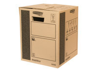Bankers Box SmoothMove - bote d'expdition - 31 cm x 31 cm x 39.5 cm - noir, brun - pack de 10