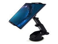 Ce support de tablette est entièrement réglable et peut être utilisé en toute sécurité utilisé sur le tableau de bord et le pare brise de voiture ou sur toute surface lisse bureau ou cuisine . Neuf - vue 4