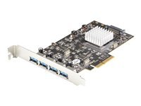 StarTech.com Carte Pcie Ports Usb 3.2 Gen 2 10Gbps Carte Contrã´Leur Hã´Te Usb 3.1/3.2 Gen 2 Type-A Pci Express 3.0 X 2 4Xusb-A Carte Adaptateur Pcie Usb Windows/Mac/Linux (Pexusb314a2v2) Adaptateur Usb Pcie 3.0 X4 Usb 3.1 Gen 2 X Taille 4 de Inmac Wstor - Image 1