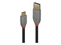 Lindy Anthra Line - Cable USB de type-C - 24 pin USB-C pour USB type A - 1.5 m