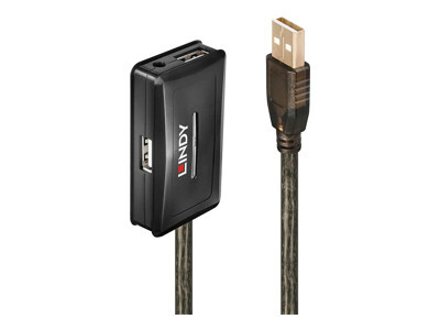 Lindy USB 2.0 Active Extension Hub - concentrateur (hub) - 4 ports
