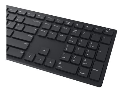  Ensemble clavier et souris - sans fil Dell - 2.4 GHz - Franais - noir