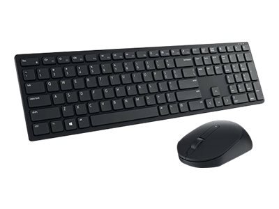  Ensemble clavier et souris - sans fil Dell - 2.4 GHz - Franais - noir