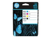 HP 934/935 - pack de 4 - noir, jaune, cyan, magenta - original - cartouche d'encre