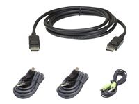 ATEN - kit de cables clavier / video / souris (KVM) - Conformite TAA