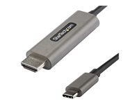 StarTech.com Cable Adaptateur Graphique USB-C vers HDMI 4K 60Hz HDR10 4m - Ultra HD USB Type-C vers HDMI 4K 2.0b - Convertisseur Graphique USB-C vers HDMI HDR - DP 1.4 Alt Mode HBR3 (CDP2HDMM4MH) - cable adaptateur - HDMI / USB - 4 m