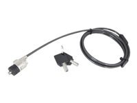 Urban Factory Securitee - cable de securite - standard push-to-lock, compatible avec une cle passe-partout