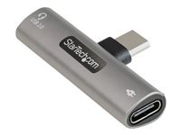 StarTech.com Adaptateur Usb-C Audio Chargeur Convertisseur Audio Port Usb-C Casque/Ecouteurs 60W Usb Type-C Power Delivery Pass-Through Smartphone/Tablette/Portable (Cdp2capdm) Station D'accueil Usb-C de Inmac Wstore - Image 1