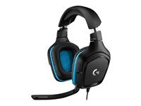 Logitech Micro-casque Gaming G432 7.1 avec Son Surround 7.1