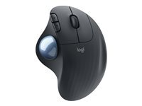 Logitech ERGO M575 for Business - Boule de commande - pour droitiers - optique - 5 boutons - sans fil - Bluetooth - rcepteur USB Logitech Logi Bolt - graphite