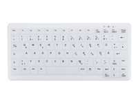 CHERRY  Clavier AK-C4110 sans fil IP68 blanc (FR)