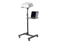 Chariot Portable StarTech.com pour Projecteur avec Étagère Ajustable et Gestion de Câbles - Image 3