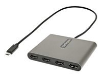 StarTech.com - Adaptateur USB-C vers 4 HDMI - Carte Graphique Externe - 1080p 60Hz - Gris - Image 5
