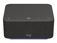Logitech Logi Dock for Teams  station d'accueil tout-en-un avec commandes pour les runions et haut-parleur - USB-C - HDMI, DP - Bluetooth