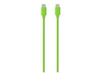 JAYM Pop Collection Cable Usb De Type-C Pin Usb-C Pour Pin Usb-C 1.5 Taille 24 Vert de Inmac Wstore