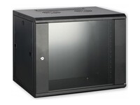 Baie De Brassage Réseau BEEA 26U - 600x800mm, Noir, Portes Verre, Montants 19"