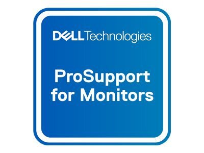Dell Effectuez une mise  niveau de 3 ans Basic Advanced Exchange vers 5 ans ProSupport for monitors - contrat de maintenance prolong - 5 annes - expdition