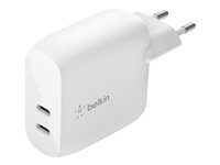 Belkin - Chargeur Secteur 2 x USB-C (20w X 2)