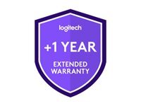 Logitech Extended Warranty - contrat de maintenance prolonge 1 annee pour la solution grande salle avec Tap et RallyPlus