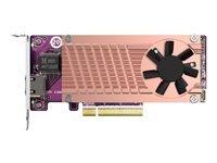 QNAP QM2-2P10G1TB - contrÃ´leur de stockage - PCIe 3.0 x4 (NVMe) - PCIe 3.0 x8