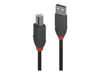 Lindy Anthra Line - cble USB - USB pour USB type B - 5 m