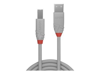 Lindy Anthra Line - cble USB - USB pour USB type B - 3 m