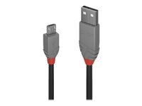 Lindy Anthra Line - cble USB - USB pour Micro-USB de type B - 1 m