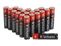 Verbatim piles AA - lot de 20