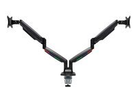 Kensington Noir Bras De Moniteur Double K59601w Réglable Hauteur Ajustable - Image 6