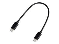 DLH - Cable USB de type-C - 24 pin USB-C pour 24 pin USB-C - 30 cm