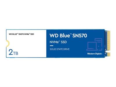 WD Blue SN570 NVMe SSD WDS200T3B0C - SSD - 2 To - PCIe 3.0 x4 (NVMe)