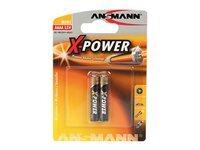 Ansmann Pile X-Power AAAA Alcaline 1,5 V 2 pièces Blister