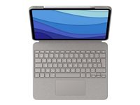 Logitech Combo Touch Clavier Et Etui Avec Trackpad Azerty Francais Sable Peripherique D'entree de Inmac Wstore