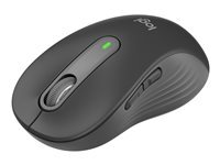 Logitech Signature M650 L pour les entreprises - souris - Bluetooth, 2.4 GHz - graphite