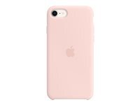 Apple - Coque en silicone pour iPhone SE - Rose craie