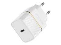 Otterbox Pack USB C PD EU Chargeur Mural + Cable USB C vers Lightning renforcé certifié MFi Bundle Fast Charger pour iPhone et iPad Testé Contre Les Chutes Robuste Ultra Durable