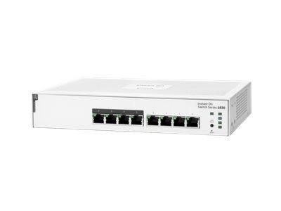 HPE Aruba Instant On 1830 8G 4p Class4 PoE 65W Switch