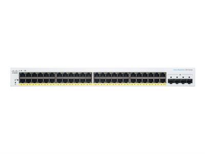 Cisco Business 220 Series CBS220-48P-4G - commutateur - 52 ports - intelligent - Montable sur rack