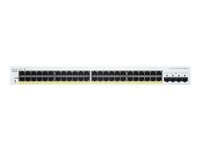 Cisco Business 220 Series CBS220-48P-4G - commutateur - 52 ports - intelligent - Montable sur rack