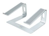 StarTech.com Support Ordinateur Portable (5Kg) Socle Ordinateur Portable En Aluminium, E Rehausseur Pc Pour Macbook Air/Pro, Dell Xps, Lenovo Elevateur Ergonomique (Laptop-Stand-Silver) Support Pour Ordinateur Portable 5Kg Argent de Inmac Wstore