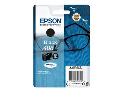 Epson 408L - Capacit trs leve - noir - original - cartouche d\'encre
