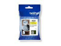 Brother LC422Y - jaune - original - cartouche d'encre