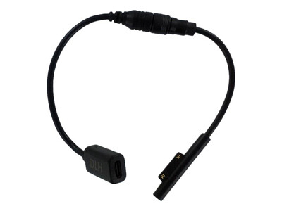 DLH DY-KIT15-MSU - USB-C/cble d\'alimentation - 24 pin USB-C pour connecteur Microsoft Surface