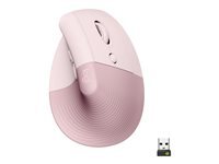 Logitech Lift Souris Ergonomique Verticale sans fil pour droitiers Rose - Image 10